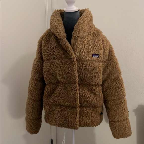 Patagonia Women’s Brown Sherpa Jacket, Medium - Picture 7 of 12